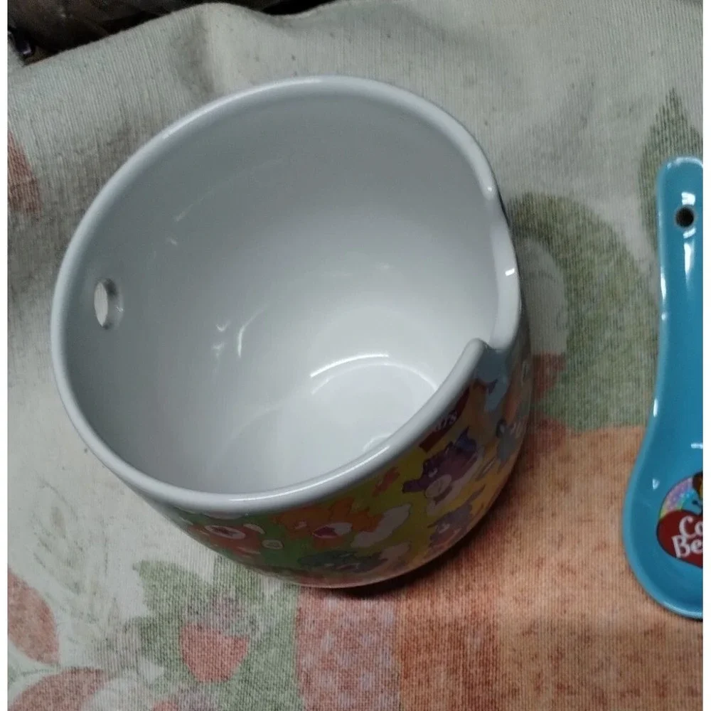 Care Bears CultureFly Ceramic Ramen Bowl and Spoon Set 18oz Multicolor 2024‎